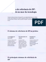 O Sistema de Referencia Do DP Navegando No Mar Da Tecnologia