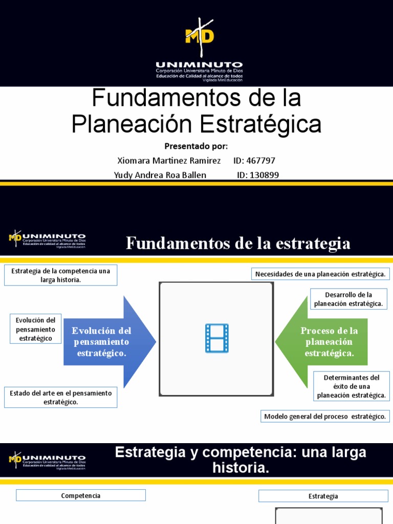 Fundamentos de La Planeacion Estrategica | PDF | Planificación ...