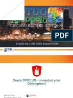 2016-06-Oracle ORDS 101 - Jumpstart Your Development