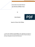 The Secret Life of Loss in The Work of Jacques Derrida and Hélène Cixous