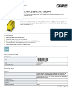 Distribution Block - PTFIX 16X1,5-NS15A YE - 3002960: Key Commercial Data