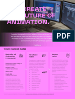 Yoobee Bachelor of Animation 2023 Web