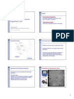 Informacao Geografica em Eng Civil