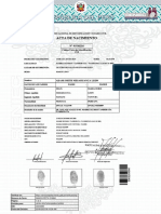 Acta Nacimiento 3005109006