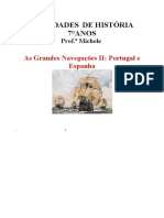 7º Anos História Material 10 as Grandes Navegações II Profª Camila (1)