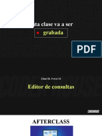 Clase 3 - Editor de Consultas