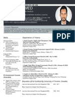 Faysal Ahmed Resume