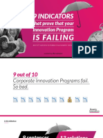 9 Indicators That Prove That Your Innovation Program Is Failing