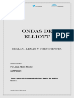 Ondas de Elliott - Lemas y Coeficientes. Fondo Blanco