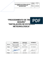 Procedimiento de Instalacion de Estacion Meteoroligica Statkraft