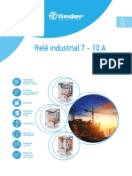 Finder - Catálogo Relé Industrial Série S 55