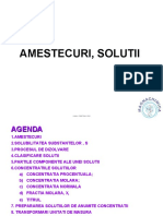 C - 5. Amestecuri, Solutii