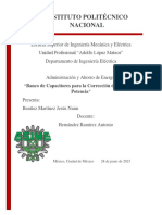 Banco de Capacitores para La Corrección Del Factor de Potencia Benitez Martinez Jesus Naim