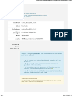 Questionário Avaliativo Do Módulo 2 SIAFI Ordens Bancárias