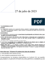 Clase 27 de Julio de 2023