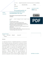 El Papel de La Propiocepción y El Control Neuromuscular en Las Inestabilidades Del Carpo - Revista Iberoamericana de Cirugía de La Mano