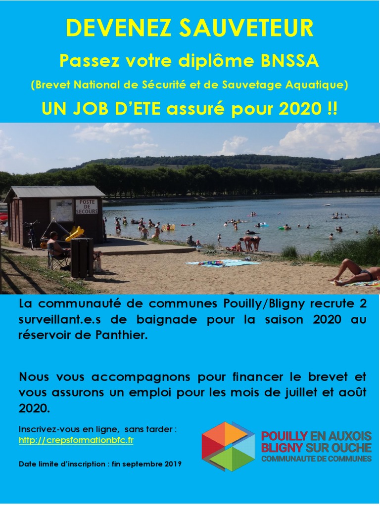 Recrutement Sauveteurs BNSSA 2020 | PDF | Affaires