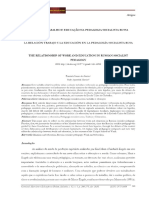 Vista Do A Relação Trabalho e Educação Na Pedagogia Socialista Russa