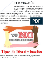 Discrimi Nacion