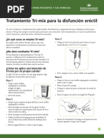 Instrucciones para Inyección de Trimix | PDF | Inyección (medicina ...