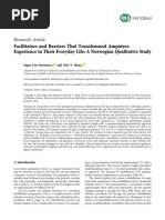 Facilitators and Barriers That Transfemoral Amputees Experience in Their Everyday Life