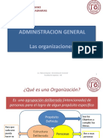 1 y 2 - Las Organizaciones y Su Clasificación