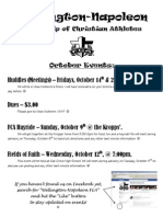 FCA Information, October 2011