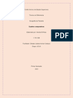 Geografia Cuadro Comparativo