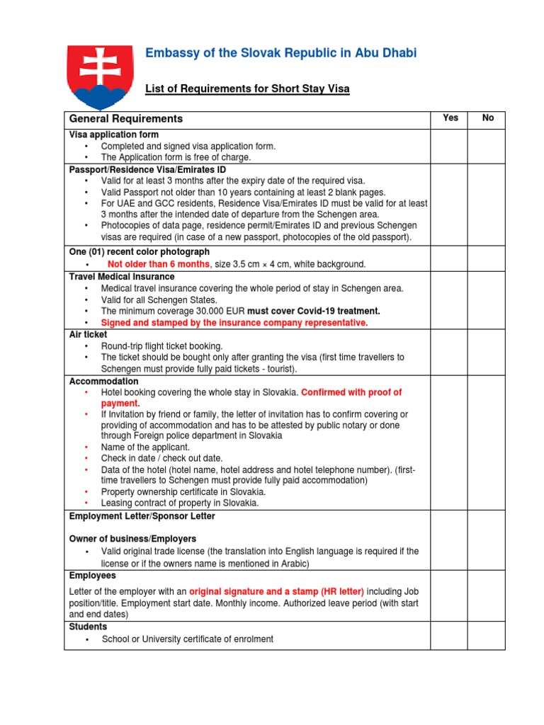 slovakia-checklist-pdf-travel-visa-identity-document