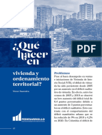 Qué Hacer en Vivienda y Ordenamiento Territorial - Junio - 2022 - Saavedra