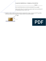 2. Evaluación Del Taller 2 - Primera Ley de Newton