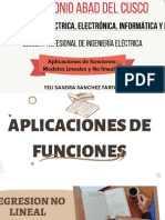 Aplicacion de Funciones - Lineal y No Lineal