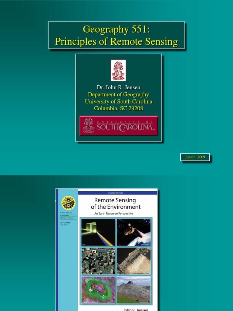 Principles of Remote Sensing Overview | PDF | Infrared | Image Resolution