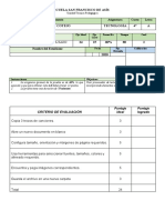 Prueba de Diagnóstico de Tecnología 4°