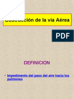 Obtrucion de Vias Aereas