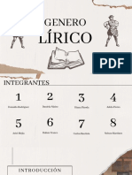 Género Lírico