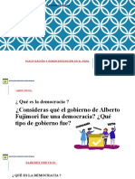 Ultimo Tema Iv Unidad Placificacion y Democratizacion en El Peru