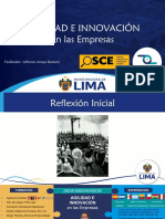 Agilidad e Innovación en Las Empresas, OSCE - Muni de Lima