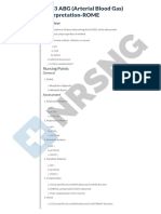 01.03 ABG (Arterial Blood Gas) Interpretation-ROME - NRSNG Nursing Courses