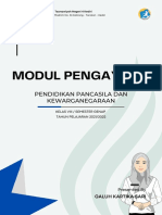 MODUL PPKN Kelas 8 Semester Genap 2021 2022