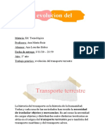 La Evolucion Del Transporte 1.1