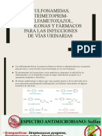 Sulfonamidas, Trimetropin y TX de Infecciones de