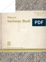 Hikayat Sariman Budi