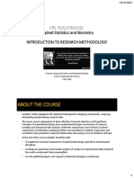 CRS7101 Lecture1 Introdn To Research Methodology - Slides2 Mukasa