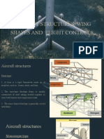 Aircraft Structures, Wing Shapes and Flight Controls