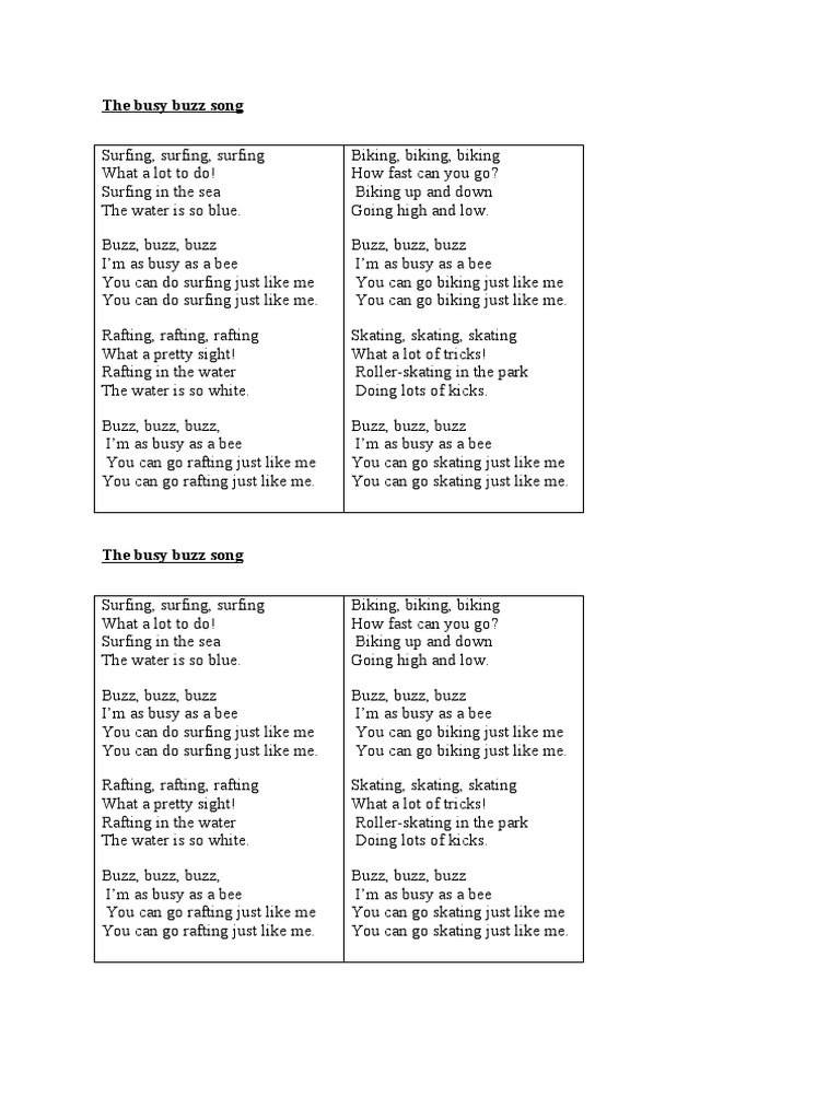 Song Lyrics | PDF