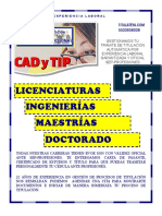 Titulación Cadytip