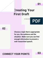 6- Creating Your First Draft