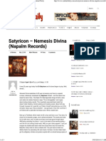 Satyricon Nemesis Divina