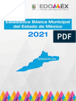 Estadística Básica Municipal Xonacatlán
